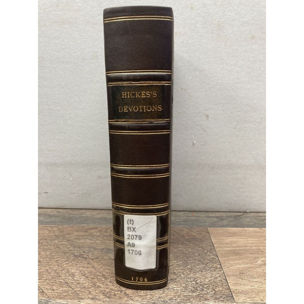 DEVOTIONS With‎ Psalms, Hymns, & Prayers / George Hickes / 1706 / Bible Int.